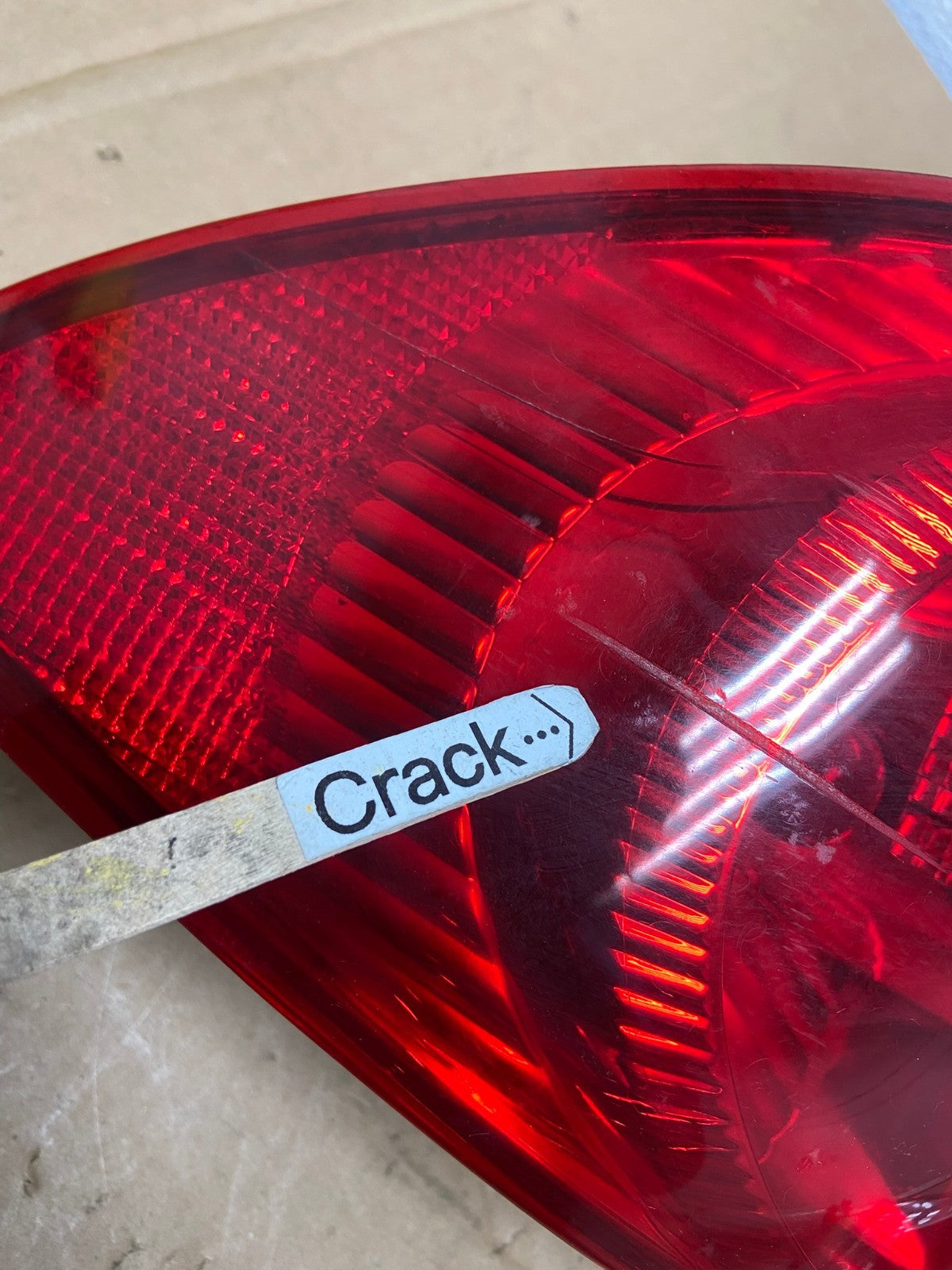 2003 to 2005 Toyota Corolla Right Passenger RH Side Tail Light AD2779 LK4