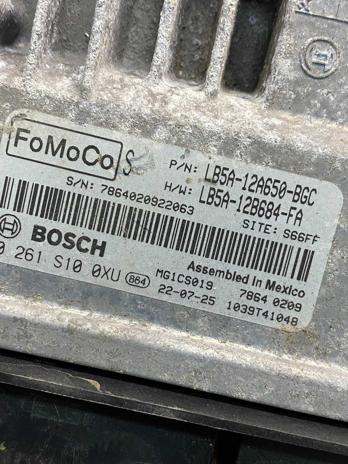 2020 2022 Ford Explorer 3.3 Engine Control ECU Computer LB5A-12A650-BGC AH31722