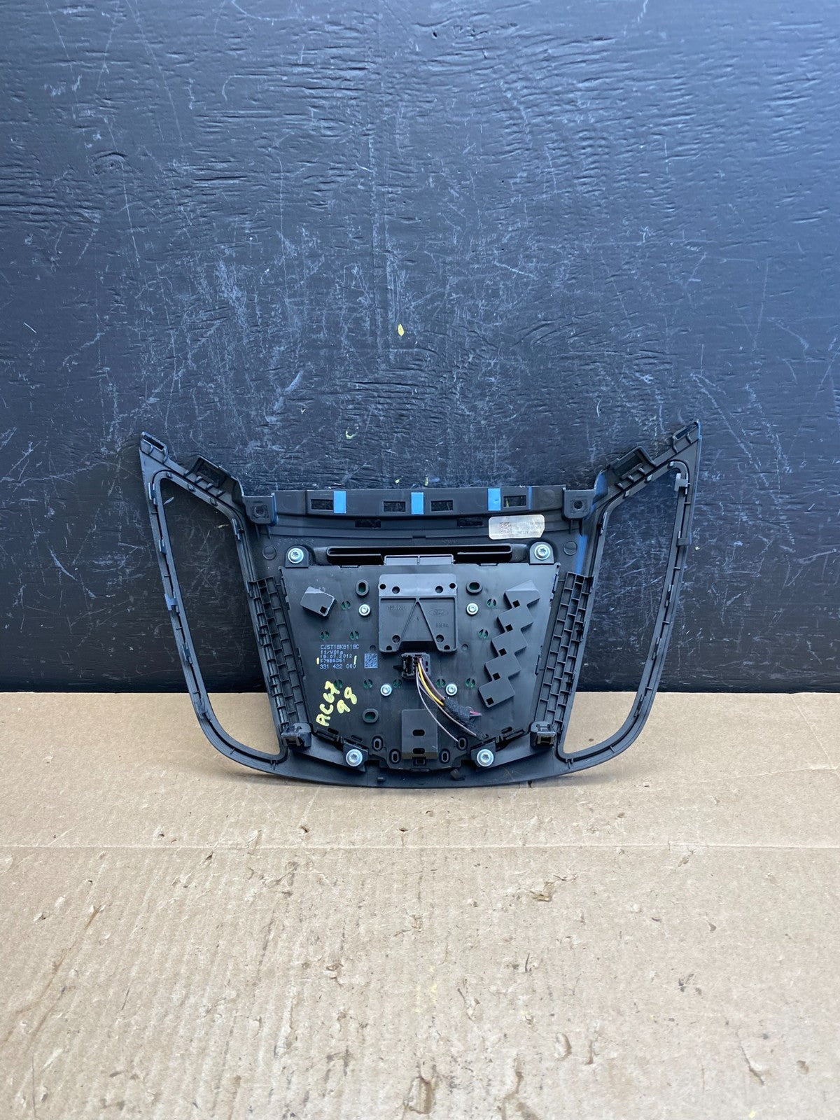 2013 2014 2015 2016 Ford Escape Dash Radio Control Panel Bezel AC6798 DG3