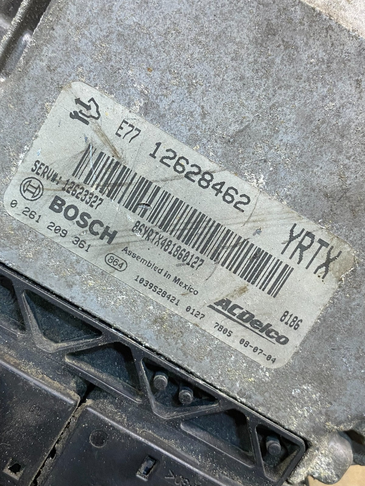 2008 Cadillac Srx Engine Computer Ecu Pcm Ecm Pcu ai0253 DG2