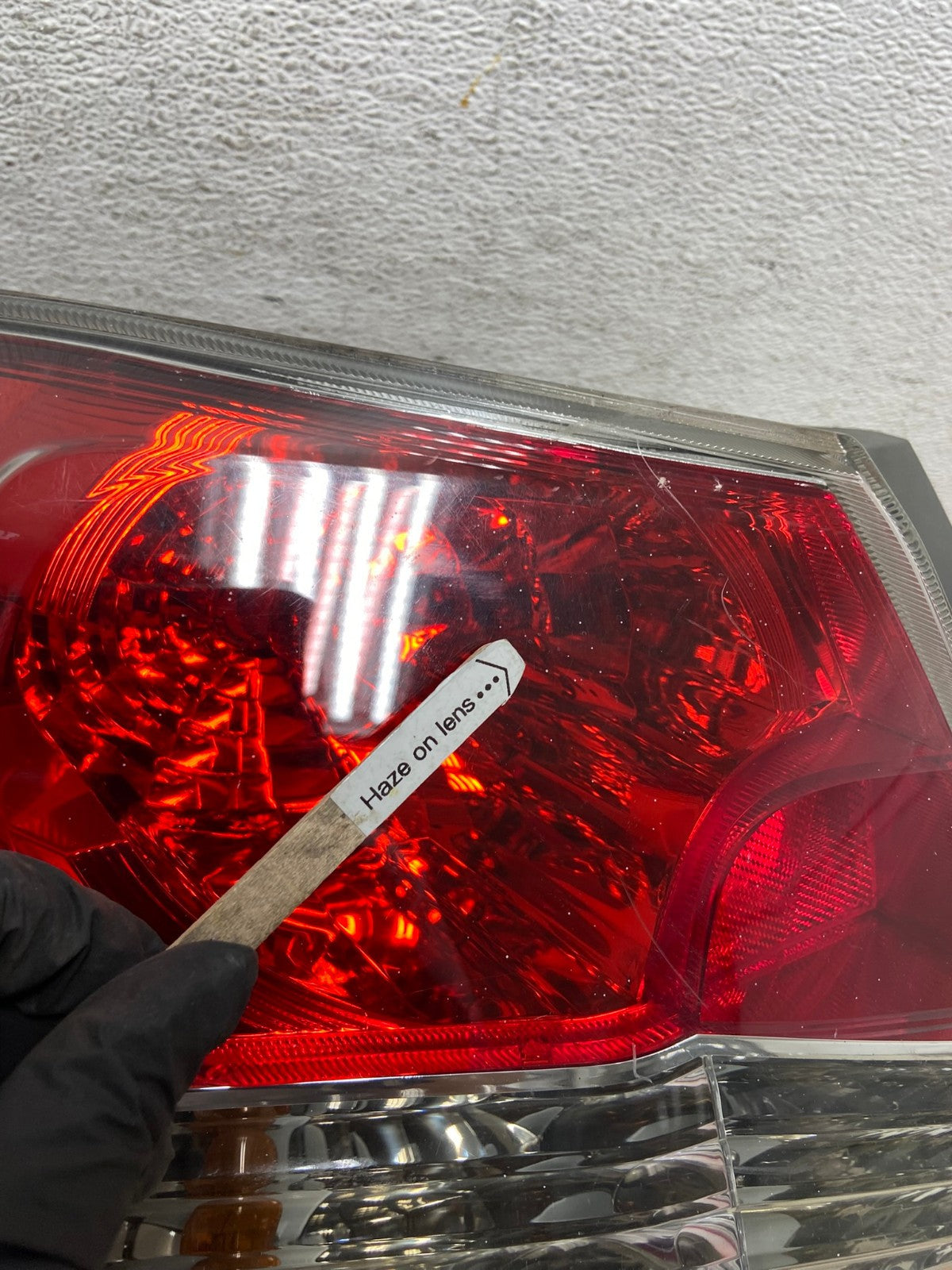 2008 to 2012 Honda Accord Sedan Tail light Left Driver LH Side AD7731 LK4