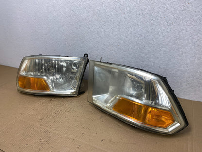 2009 to 2012 Ram 1500 2500 Left+Right Halogen Headlights AC3869 DW1