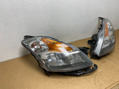 Sedan 2007 2008 2009 Nissan Altima Left+Right Set Headlights AD1237 DW1
