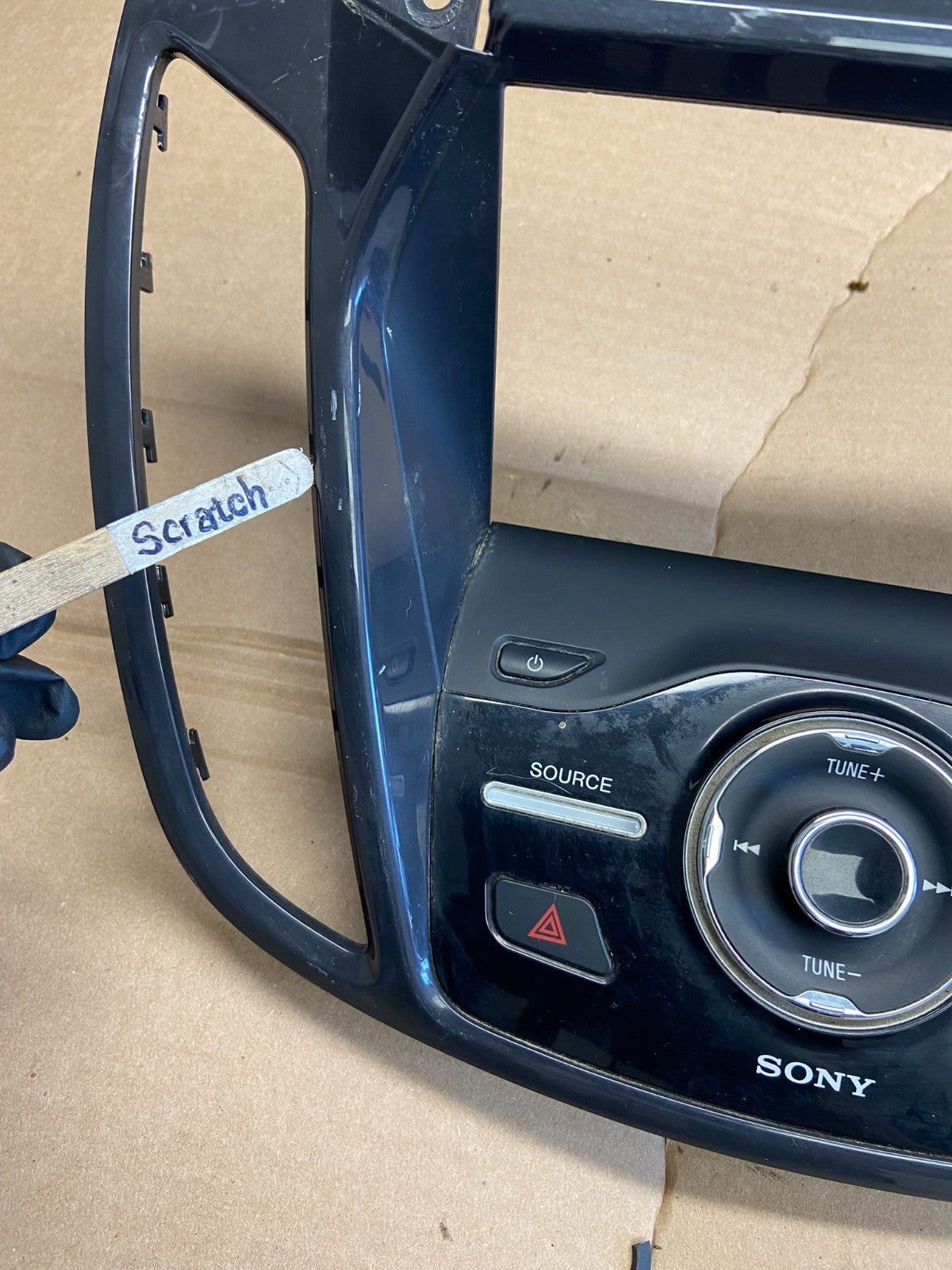 2013 2014 2015 2016 Ford Escape Dash Radio Control Panel Bezel AF1777 DG3