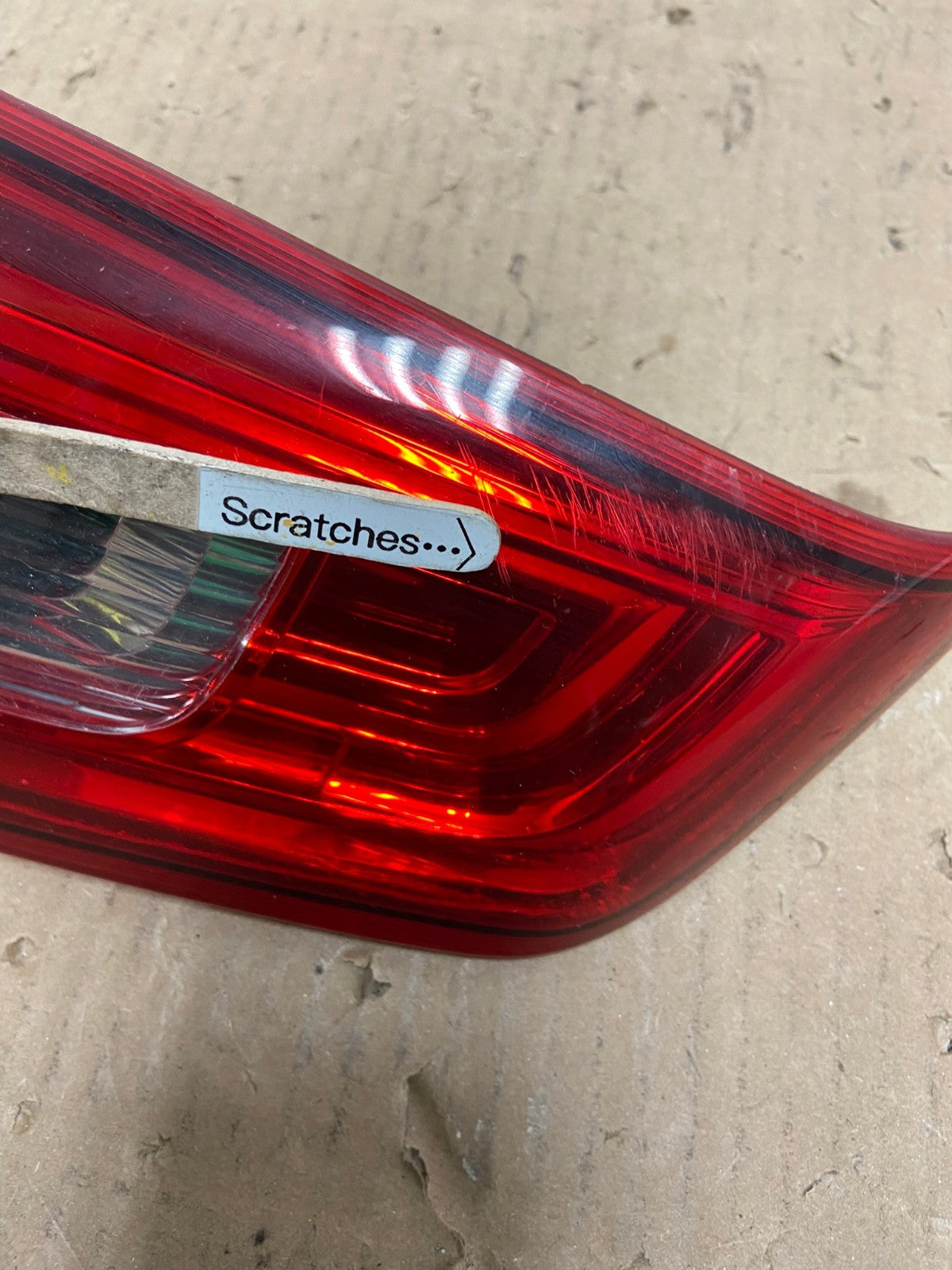 2010 to 2018 Mitsubishi ASX Left Driver Lh Side Inner Tail Light Oem AB6943 LK3