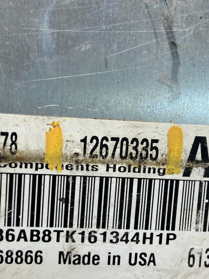 2012 2016 Chevrolet Cruze Engine Computer Ecu Pcm Ecm Pcu 12670335 AD1810 DG2