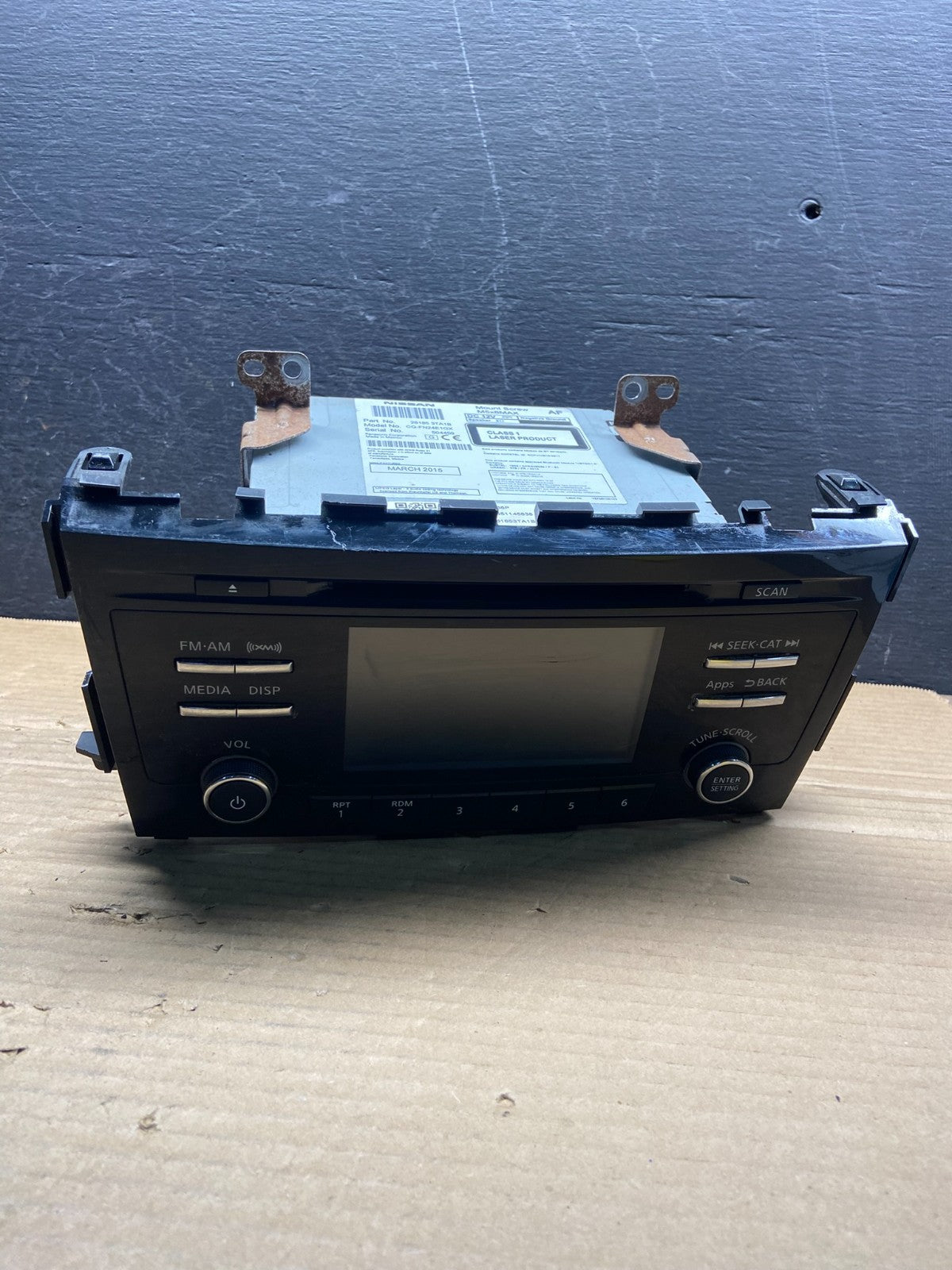2013 to 2015 Nissan Altima Radio Screen Receiver AM-FM CD Player ae4544 DG0