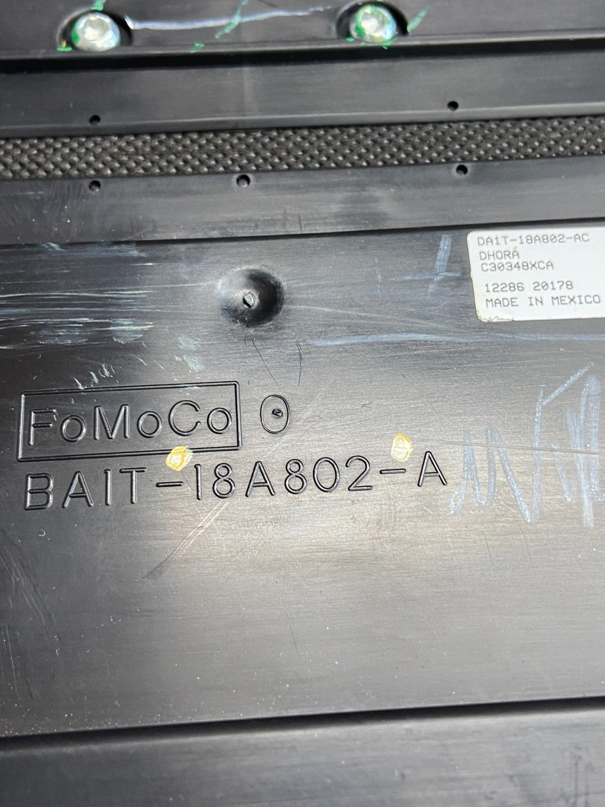 2011-2015 Lincoln MKX Temp Climate Control Heat Seat Radio Bezel AF2103 DW5