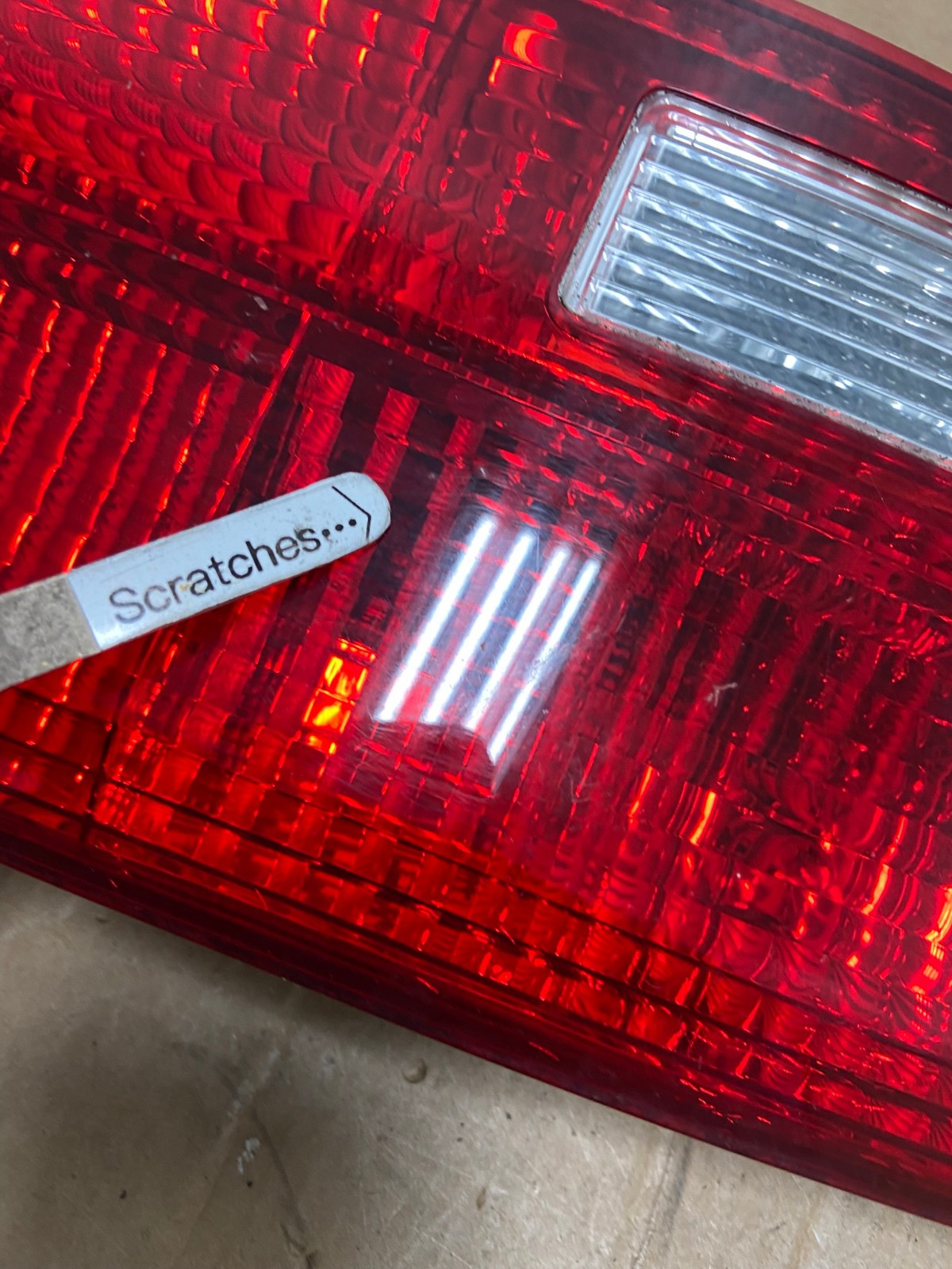 2005 Honda Accord Left Side Driver Lh Inner Trunk Lid Tail Light AD6144 LK3