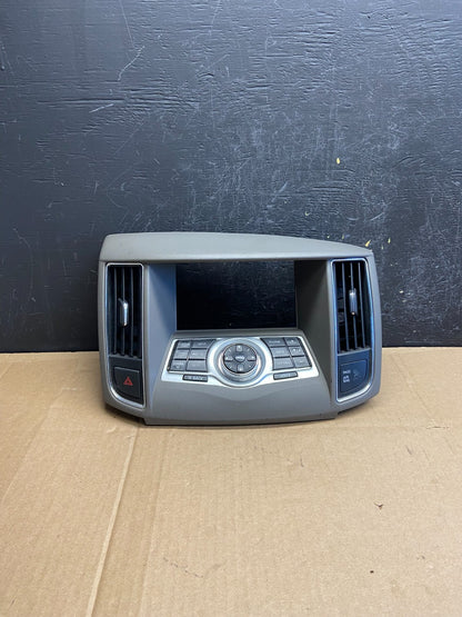 2009-2014 Nissan Maxima Center Console Climate Control Radio Bezel AD2084 DG0
