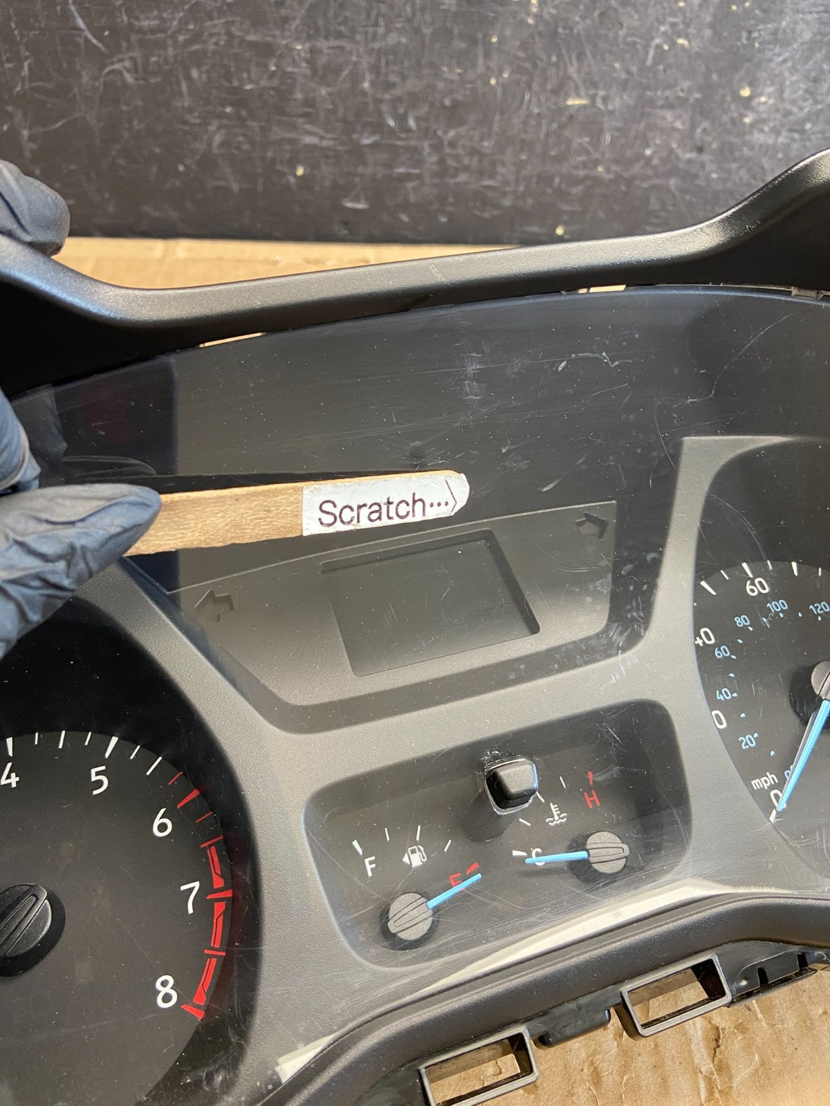 2016 to 2018 Ford Transit Connect Speedometer Cluster AD6888 DG3