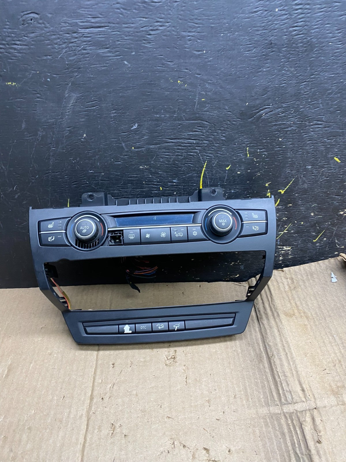2007-2013 Bmw X5 AC Heater Climate Control Temperature Panel Trim Oem X1972 DG0