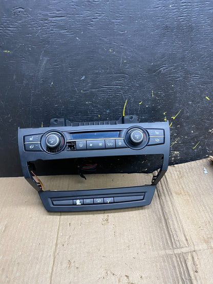 2007-2013 Bmw X5 AC Heater Climate Control Temperature Panel Trim Oem X1972 DG0