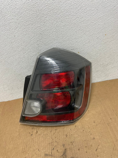 2007 to 2012 Nissan Sentra Right Passenger Rh Black Tail Light AD3213 LK0