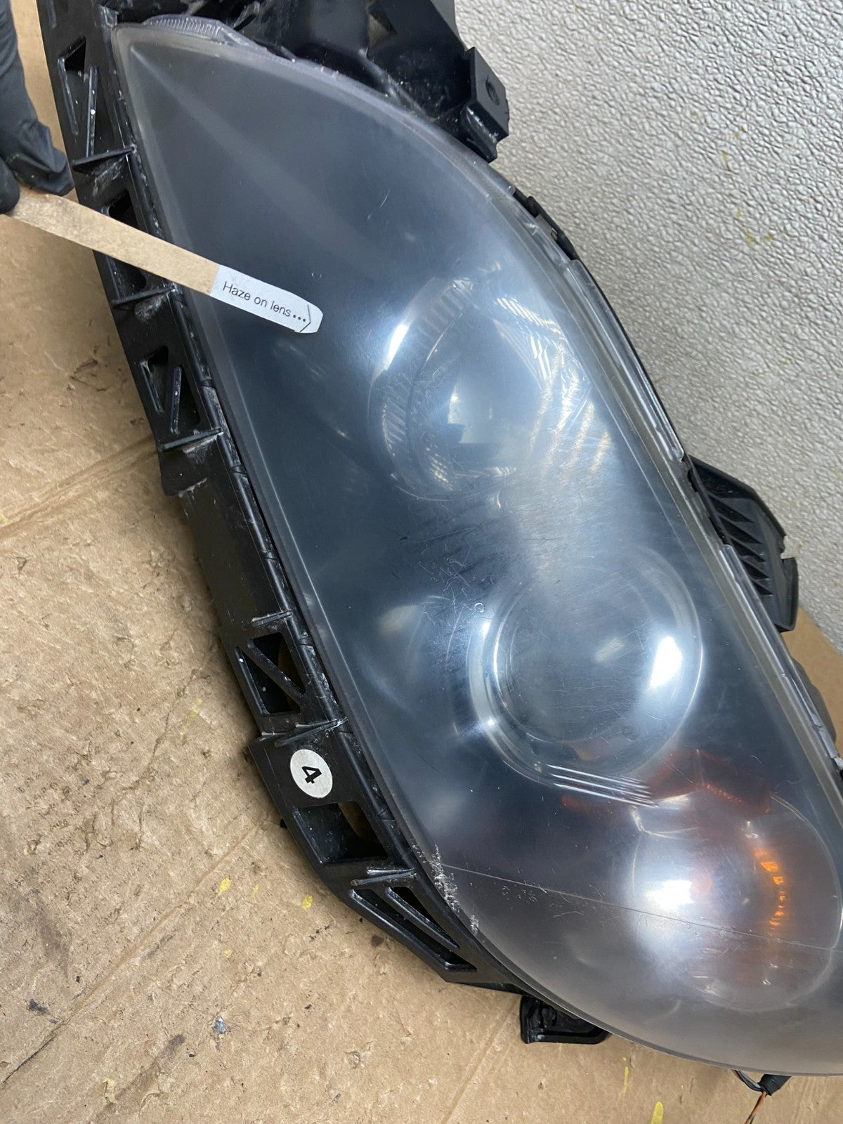 2004 to 2009 Mazda 3 Sedan Left Driver LH Side Halogen Headlight Oem AA2671 DW4