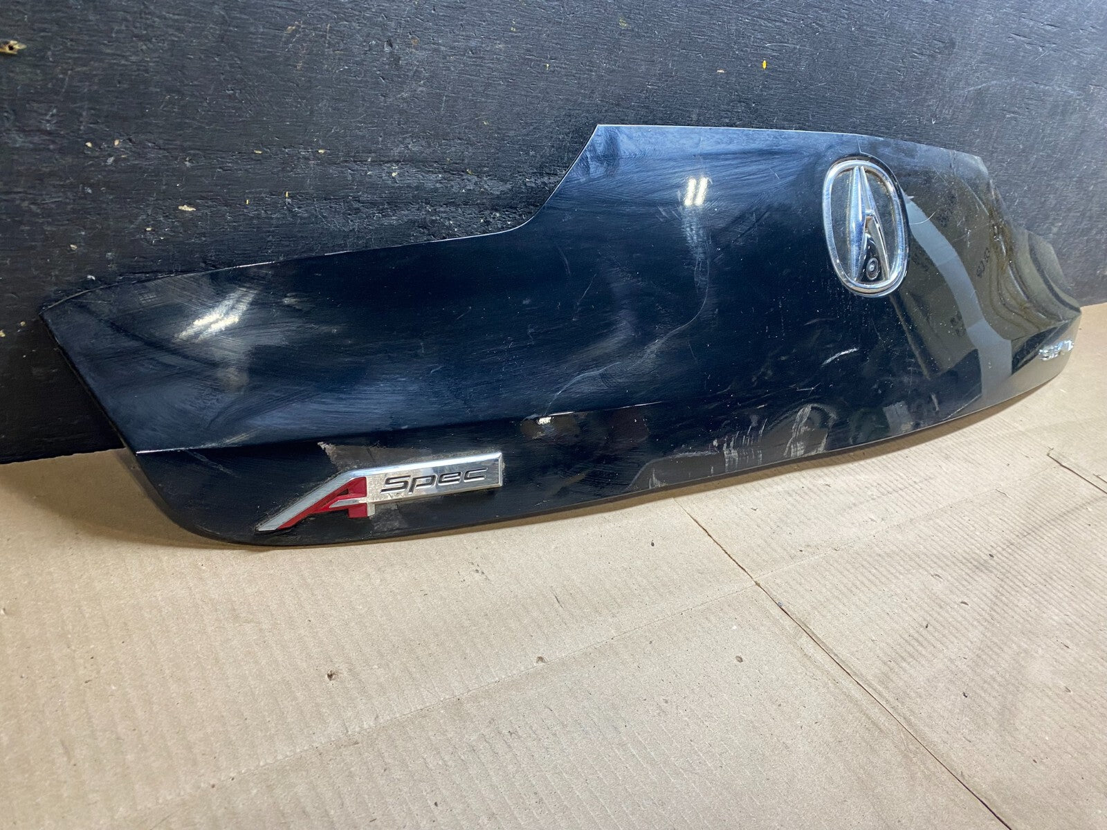 2021 to 2023 Acura TLX Rear Trunk Molding Panel W/ Camera C8118 C2