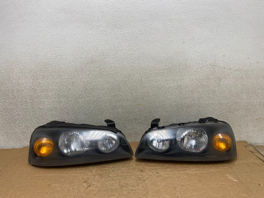 2004 2005 2006 Hyundai Elantra Left+Right Set Halogen Headlights Z2876 DW0