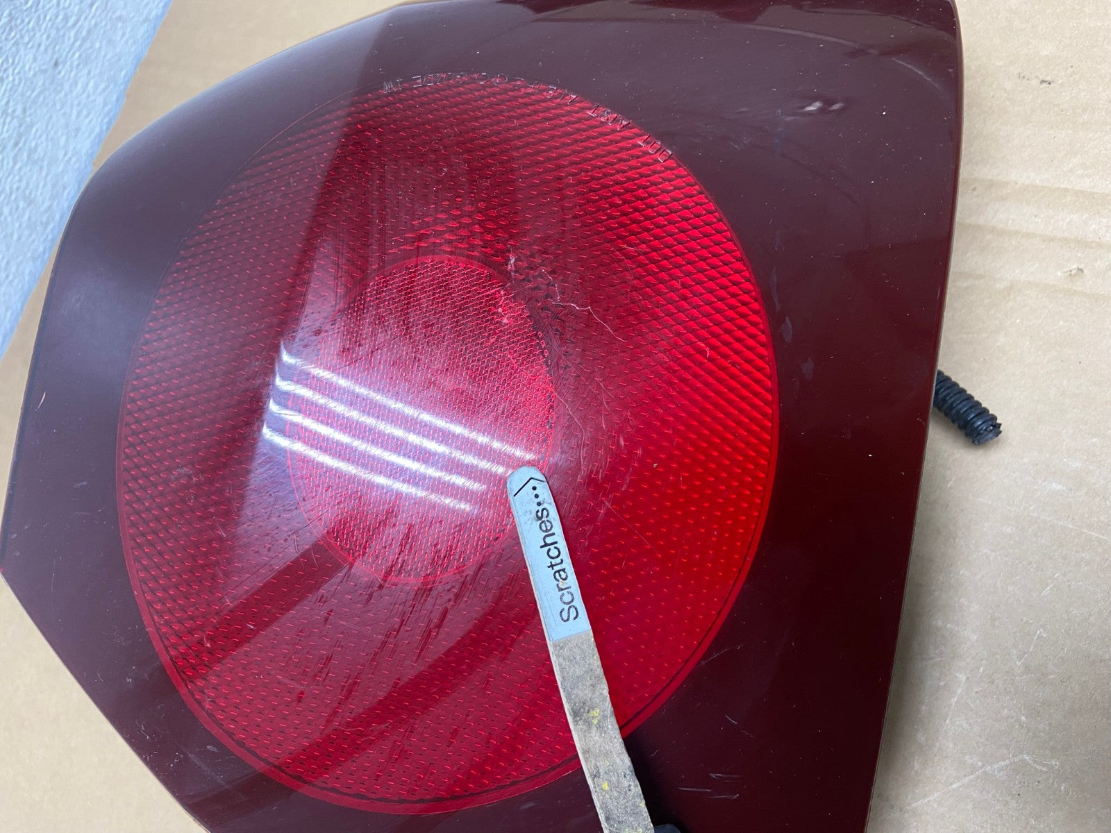 2000 to 2005 Chevrolet Impala Right Passenger Rh Side Tail Light AD2567 LK3