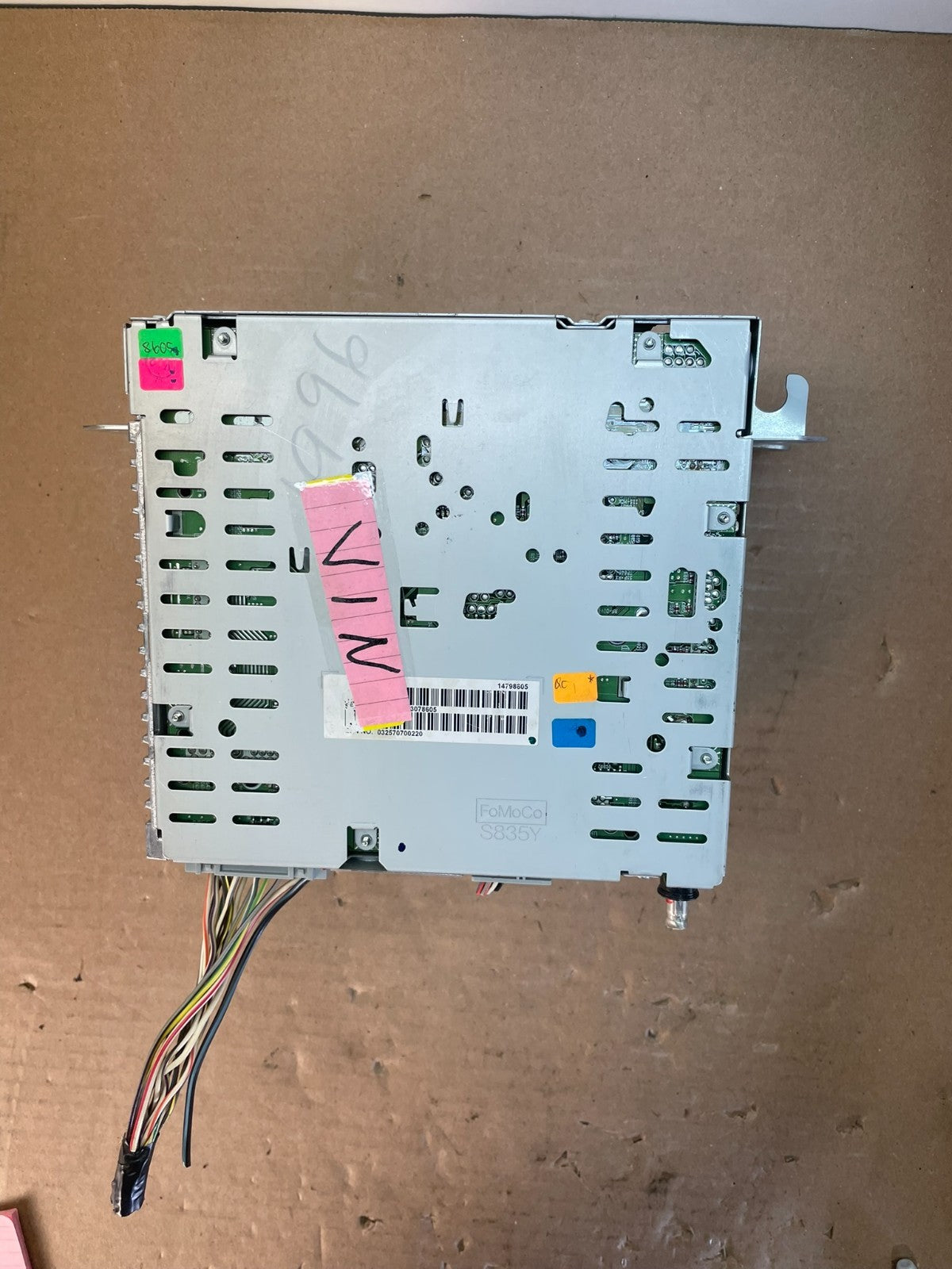 2010 2011 2012 Ford Fusion Radio Cd Receiver Mechanism 9e5t-19c157-ab AI0587 DG5