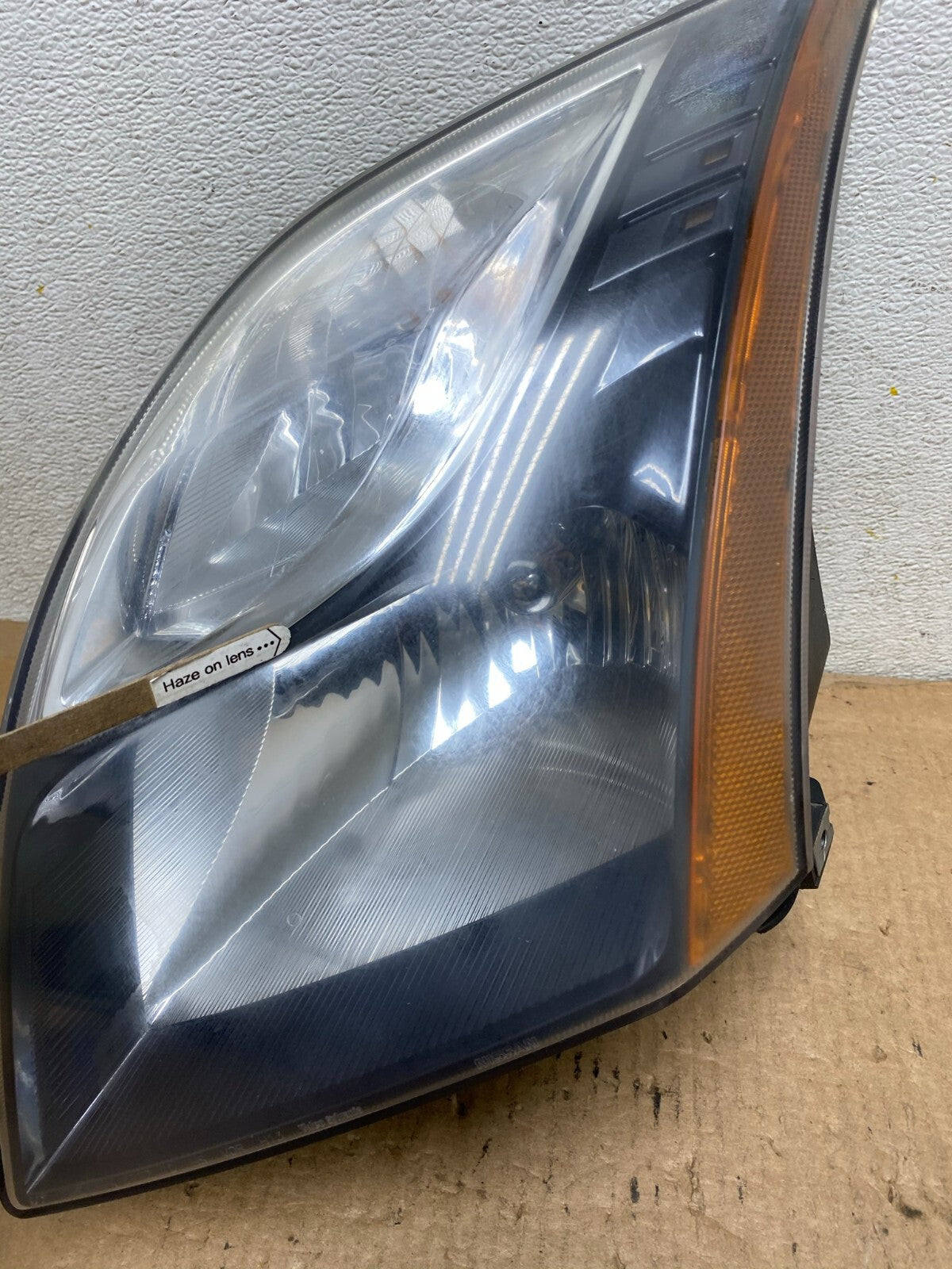2010-2012 Nissan Sentra Halogen Left Driver LH Black Headlight L2741 DW6