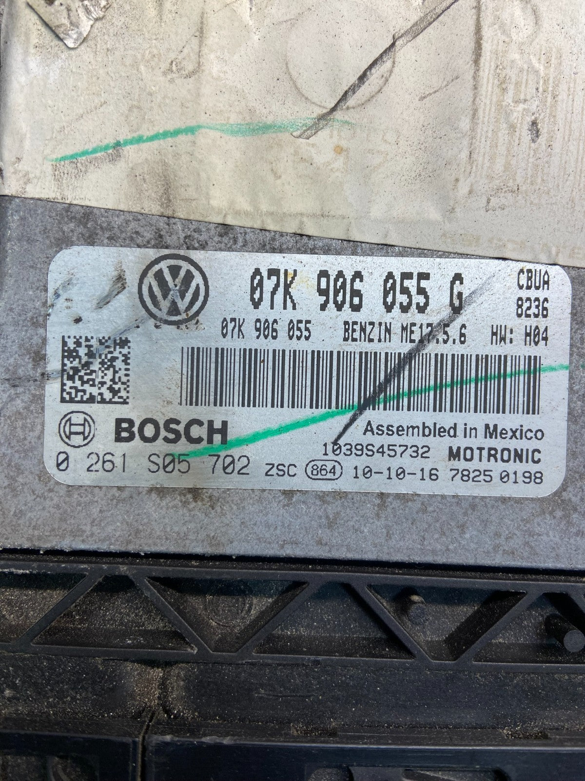 2011 - 2014  Volkswagen Jetta 2.0L Engine Computer Ecu Pcm Ecm Pcu Oem AC0584 DG2