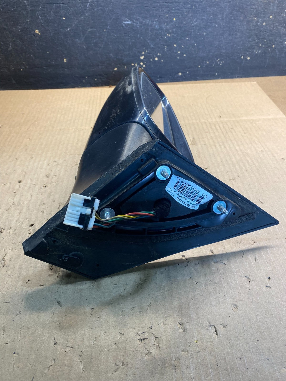 2011 - 2015 Hyundai Sonata Left Driver View Turn Sgn Door Mirror OEM Z5343 DG4
