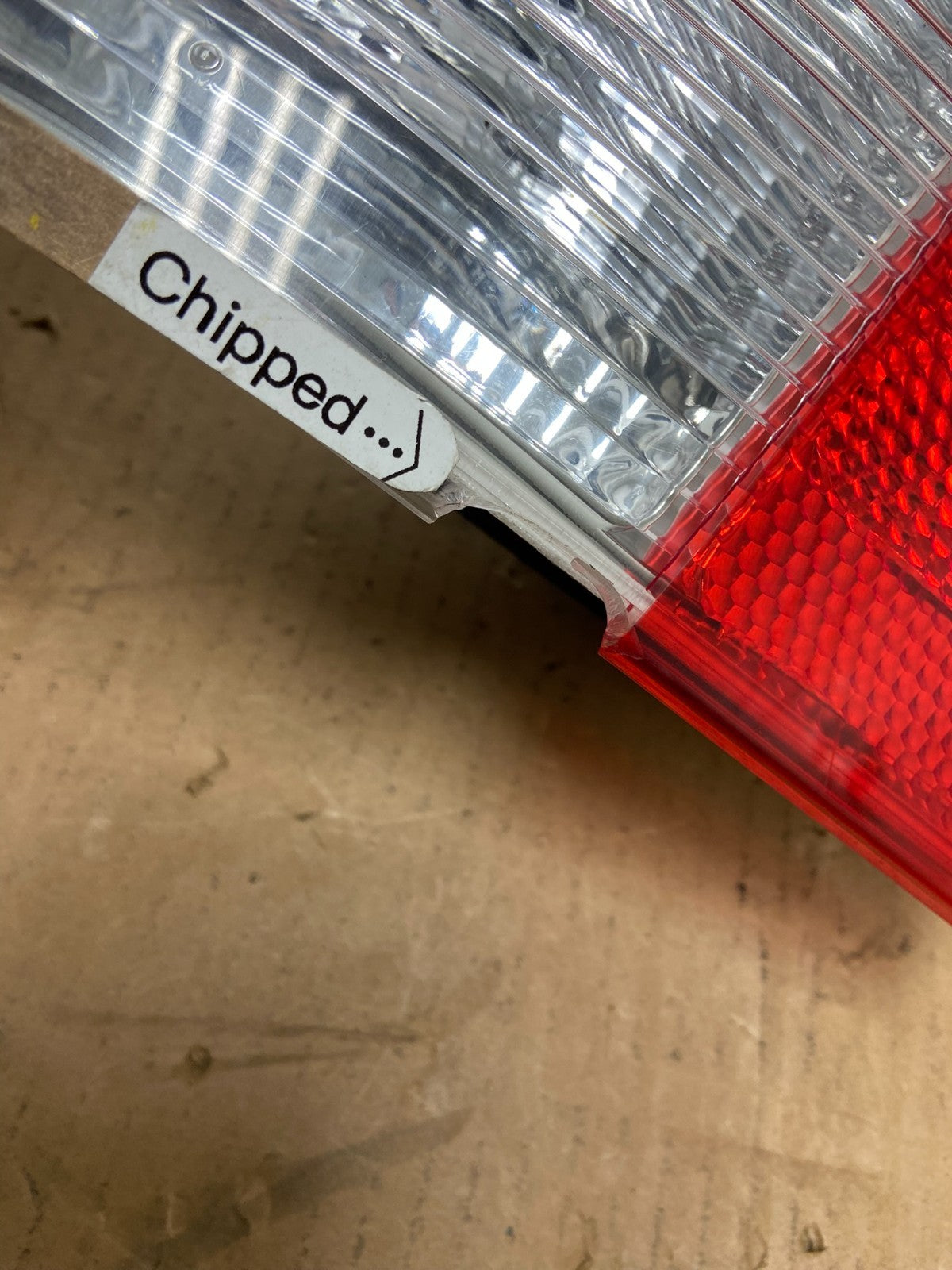2008 to 2013 Volvo XC70 V70 Left Driver Tail Light Upper AC8531 DW3