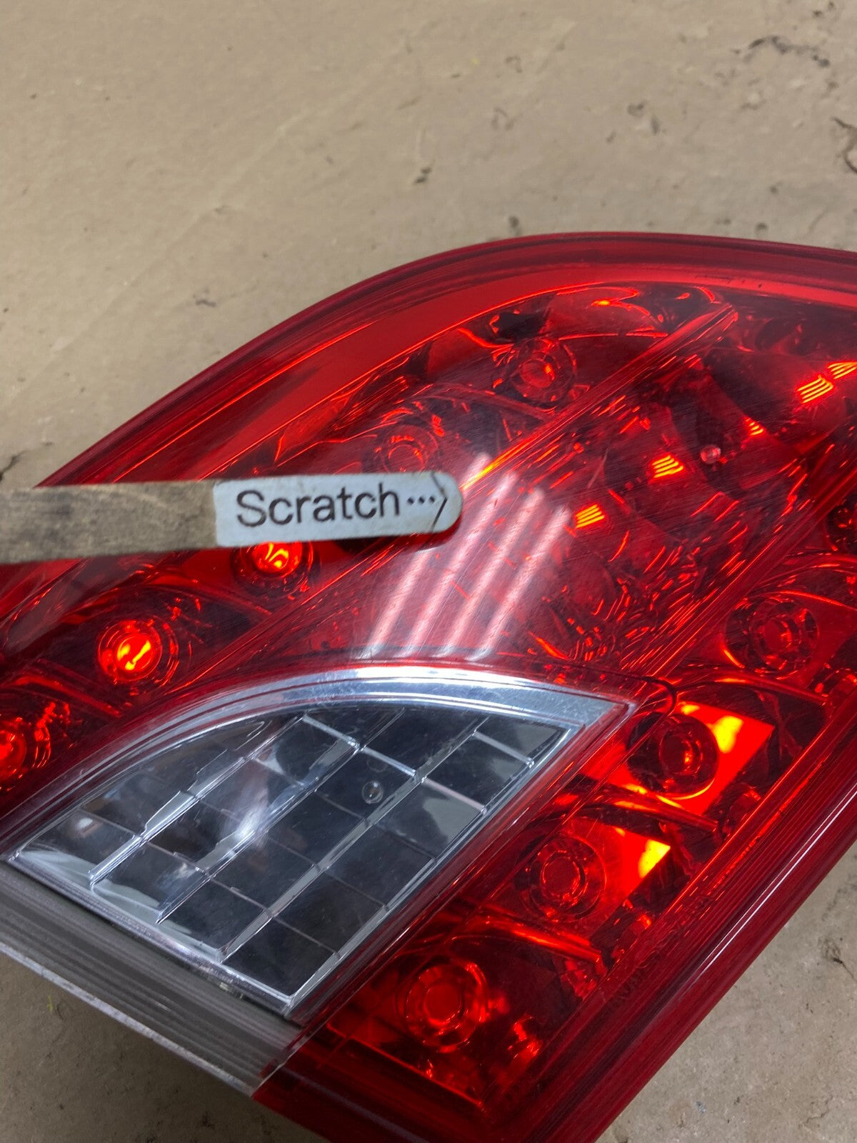 2013 2014 2015 Nissan Sentra Led Left Driver LH Inner Tail Light Oem N3471 DW3