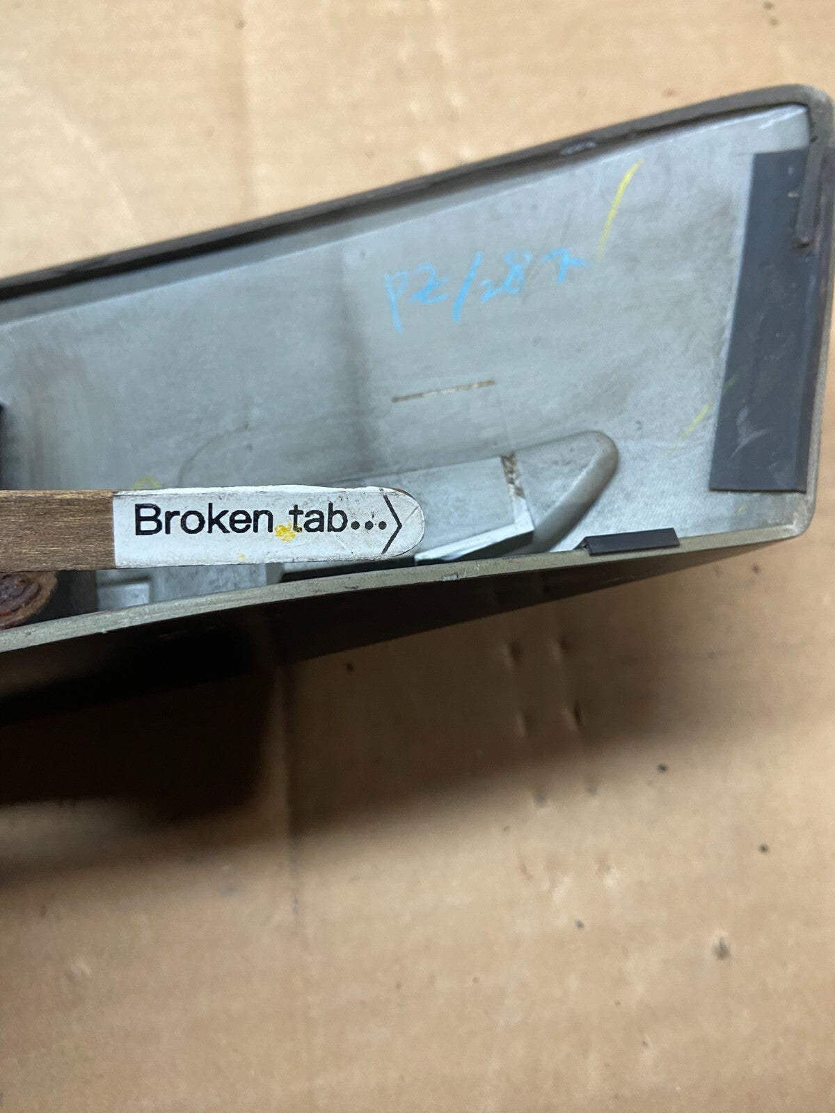 2007 to 2009 Mazda CX-9 Trunk Lid Garnish Panel Molding Trim Backup Camera H708812