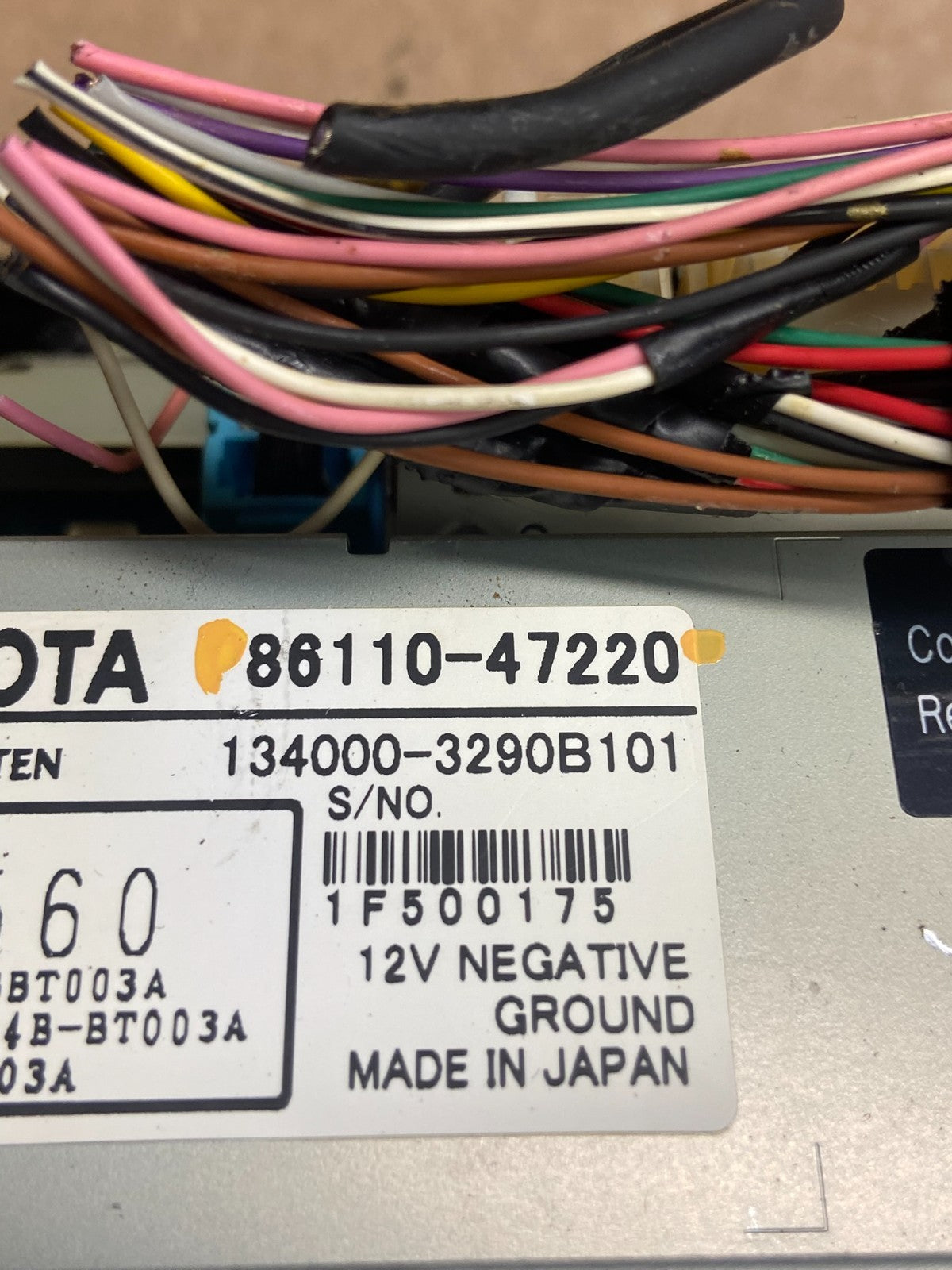 2006 to 2009 Toyota Prius Radio Stereo Receiver Screen Display af2444 DG5