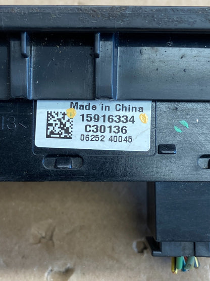 2007 - 2014 Chevrolet Tahoe Yukon Pedal Traction Control Switch AG5000 DG3