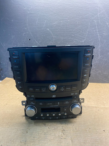 2004 2006 Acura TL CD Player Radio Climate Control af7845 DG0