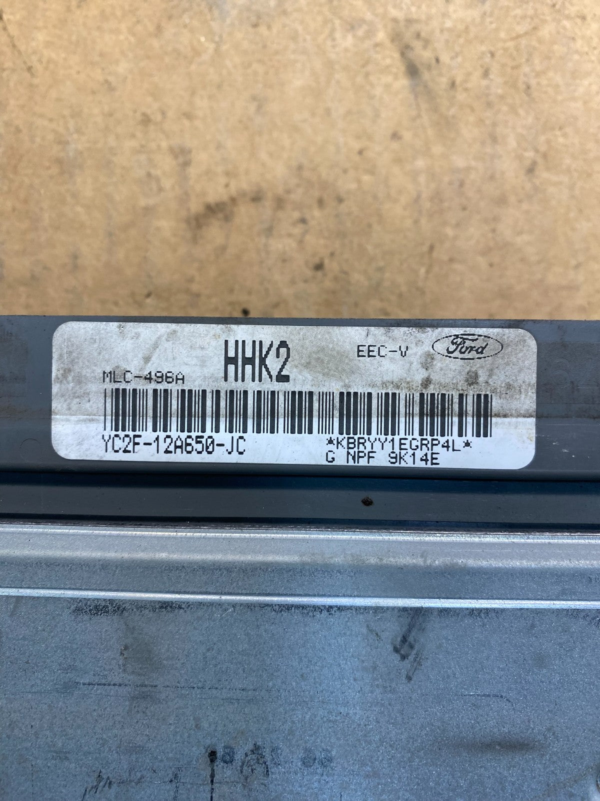 2000 Ford Van E150 E250 5.4L Engine Computer Module ECM YC2F-12A650-JC ab3686 DG2