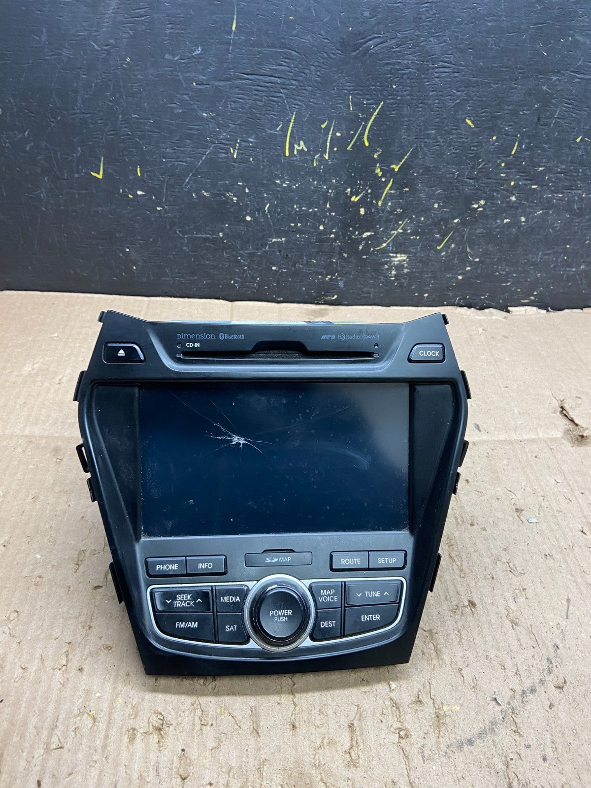 2013 to 2016 Hyundai Santa Fe AM/FM Radio CD Player Oem Y7950 DG0