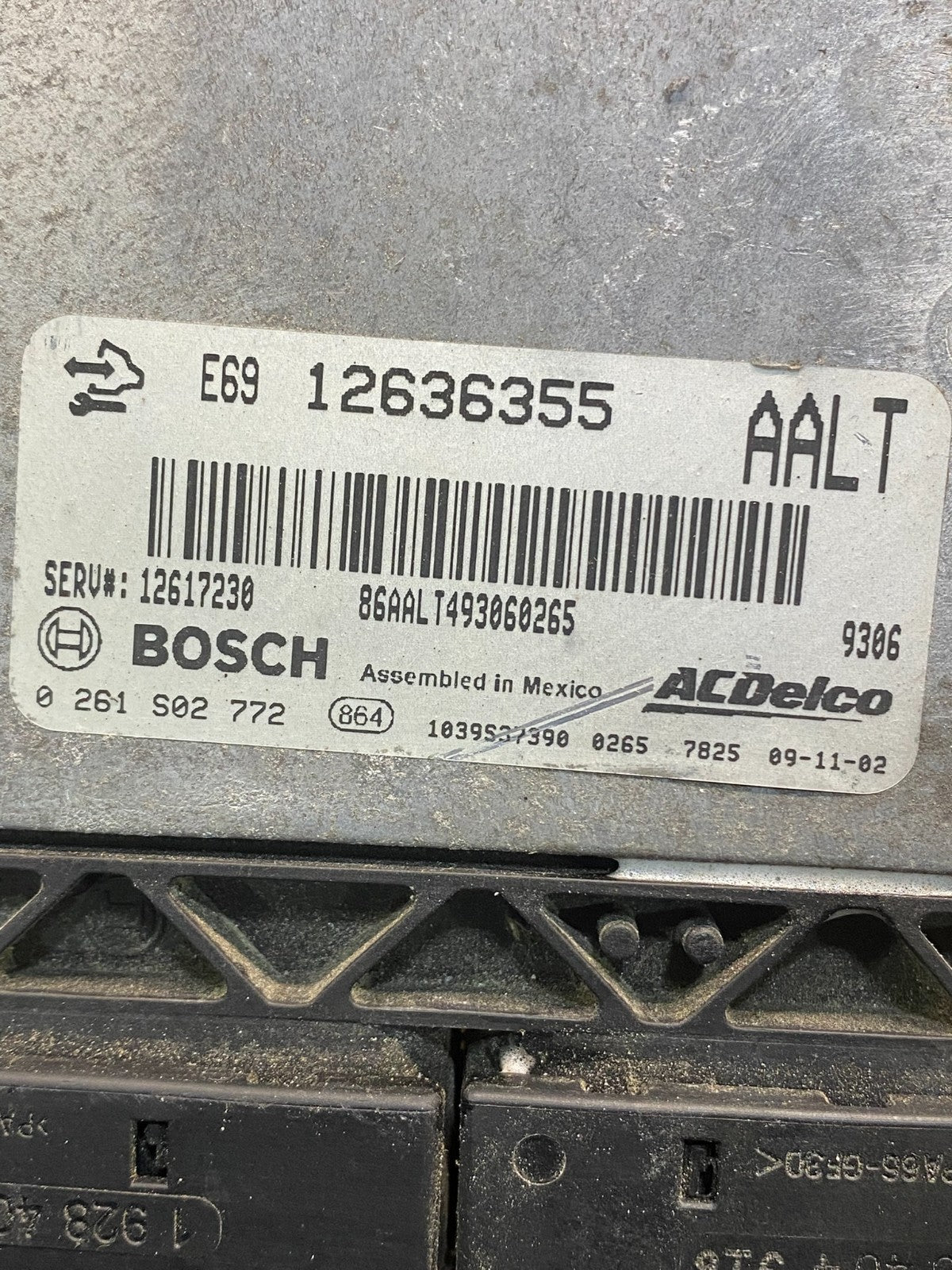 2010 2011 GMC Acadia Traverse Engine Control Module ECM ECU 12635019 af7565 DG2