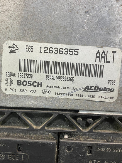 2010 2011 GMC Acadia Traverse Engine Control Module ECM ECU 12635019 af7565 DG2