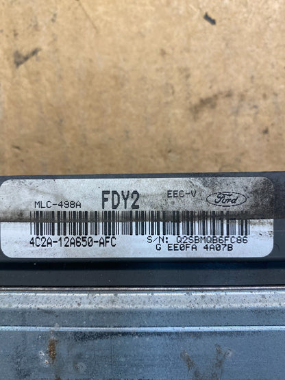 2004 Ford Van E250 E350 5.4L Engine Control Module Unit ECU ab3698 DG2