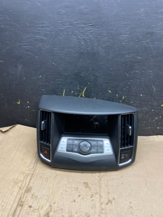 2009-2014 Nissan Maxima Center Console Climate Control Radio Bezel OEM x6222 DG0