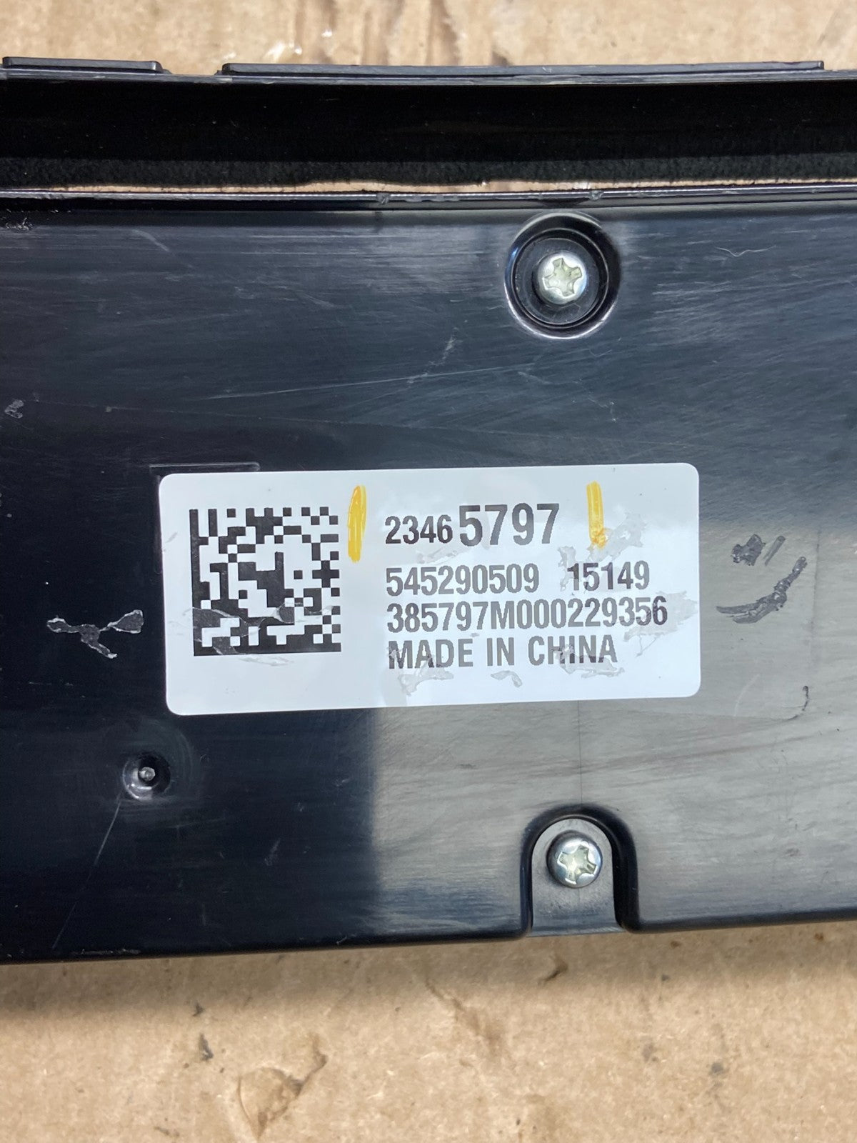2013 to 2015 Chevrolet Malibu AC Heat Temperature Climate Control AD7197 DG5