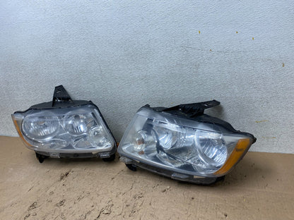 2011-2013 Jeep Grand Cherokee Left+Right Halogen Headlights W3721 DW1
