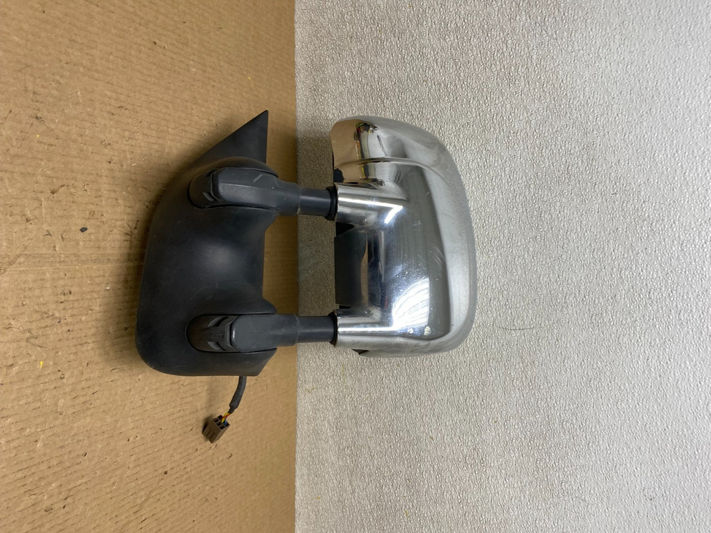 1998 to 2008  Ford E150 Van Left Driver Side Door View Two Arm Mirror W5105 DG0