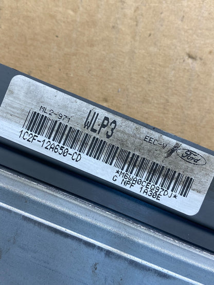 2000 2001 Ford Van E150 E250 4.2L Engine Control Module 1C2F-12A650-CD AI9875 DW2