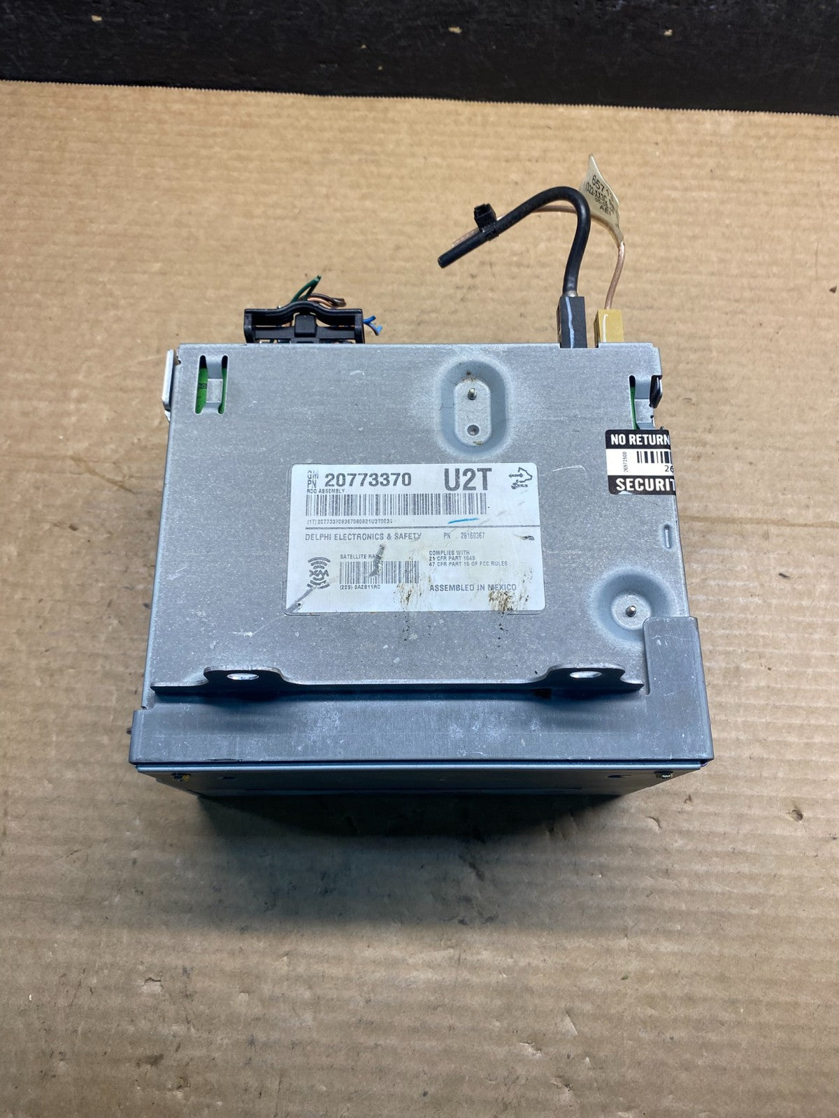 2008-2011 Cadillac CTS Am Fm Cd Player Radio Receiver af7836 DG3