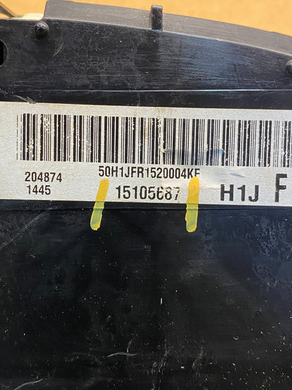 2003 to 2006 Chevrolet Avalanche Speedometer Instrument Cluster ah6962 DG5