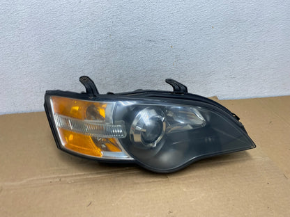 2006 to 2007 Subaru Legacy Right Passenger RH Side Black Headlight AD3787 DW0