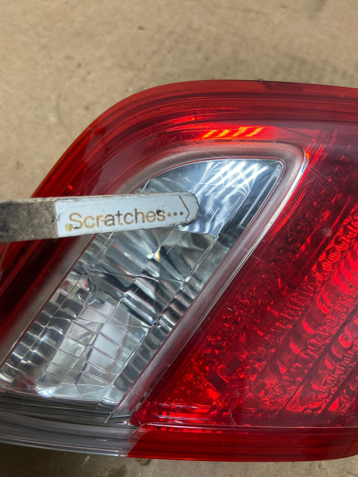 2007 2008 2009 Toyota Camry Left Driver Tail Light Trunk Lid Inner AI3388 LK3
