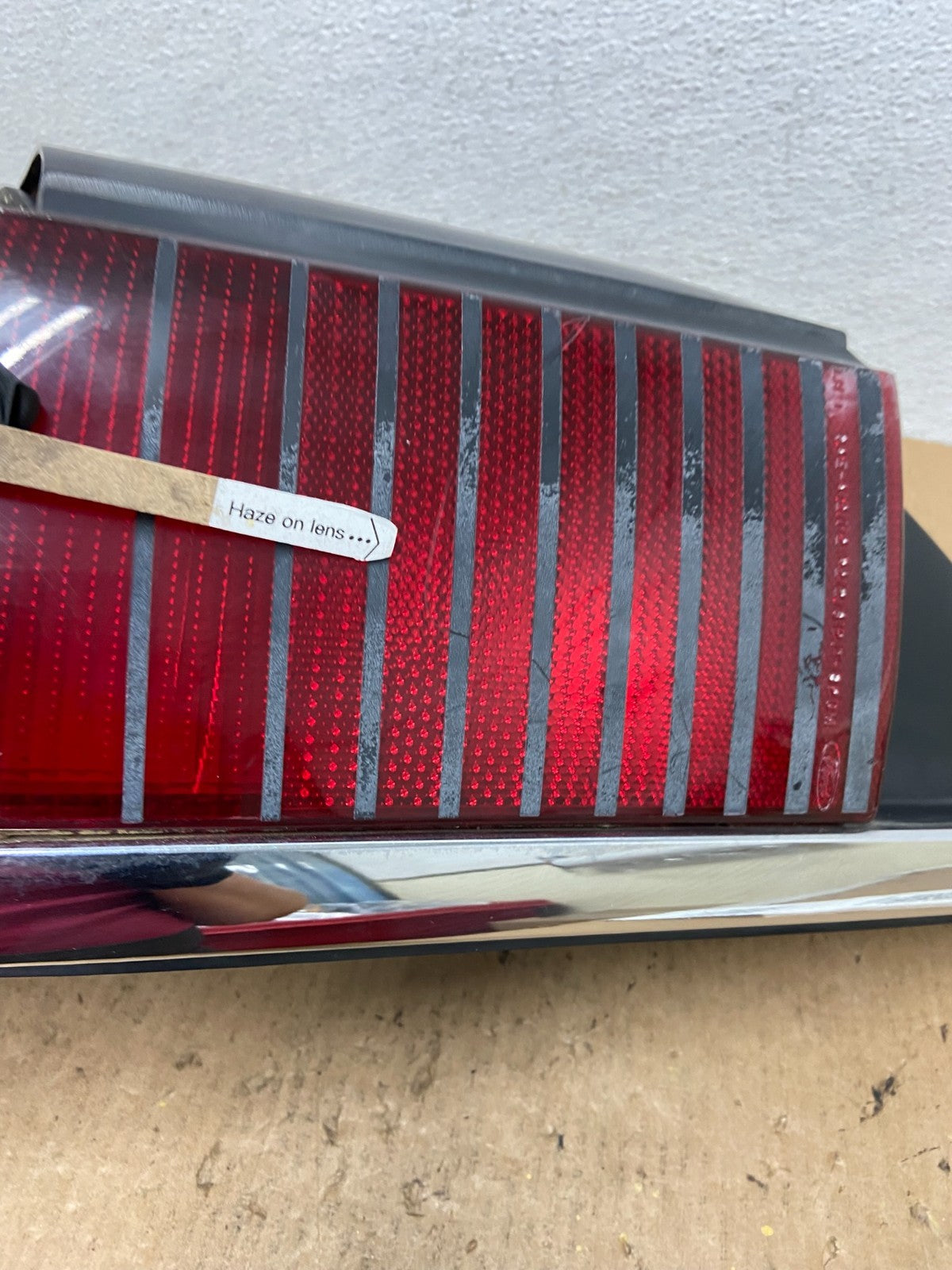 1992 to 1994 Mercury Grand Marquis Left Driver Lh Side Tail Light AC3561 DG4