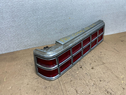 1980 to 1981 Pontiac Bonneville Left Driver LH Tail Light OEM AA8543 DG2