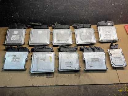 Mix of 10 Kia Hyundai ECM Engine Computer Module W7328 PS1