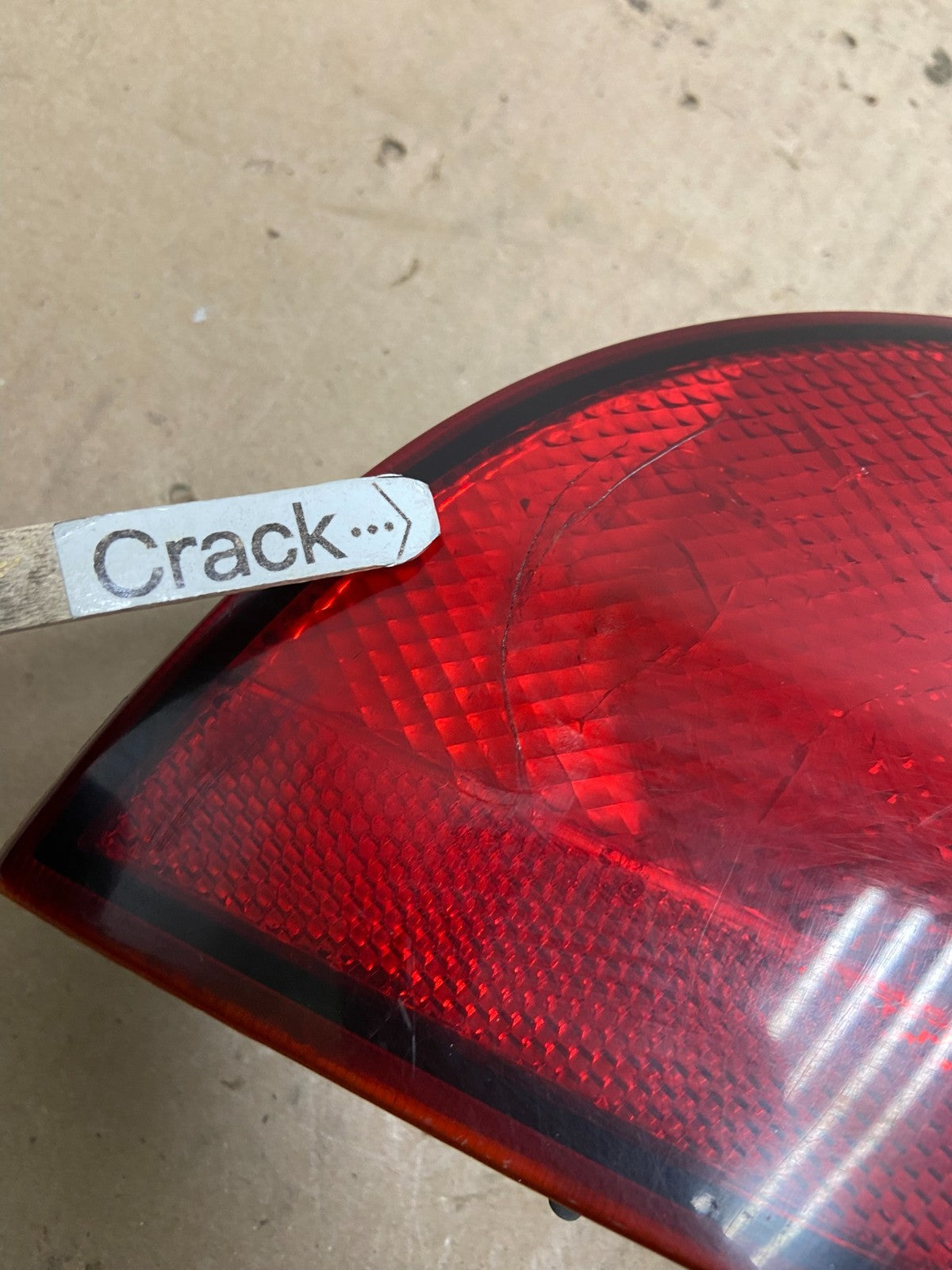 2001 to 2002 Nissan Quest Driver Left LH Side Tail Light AG43904